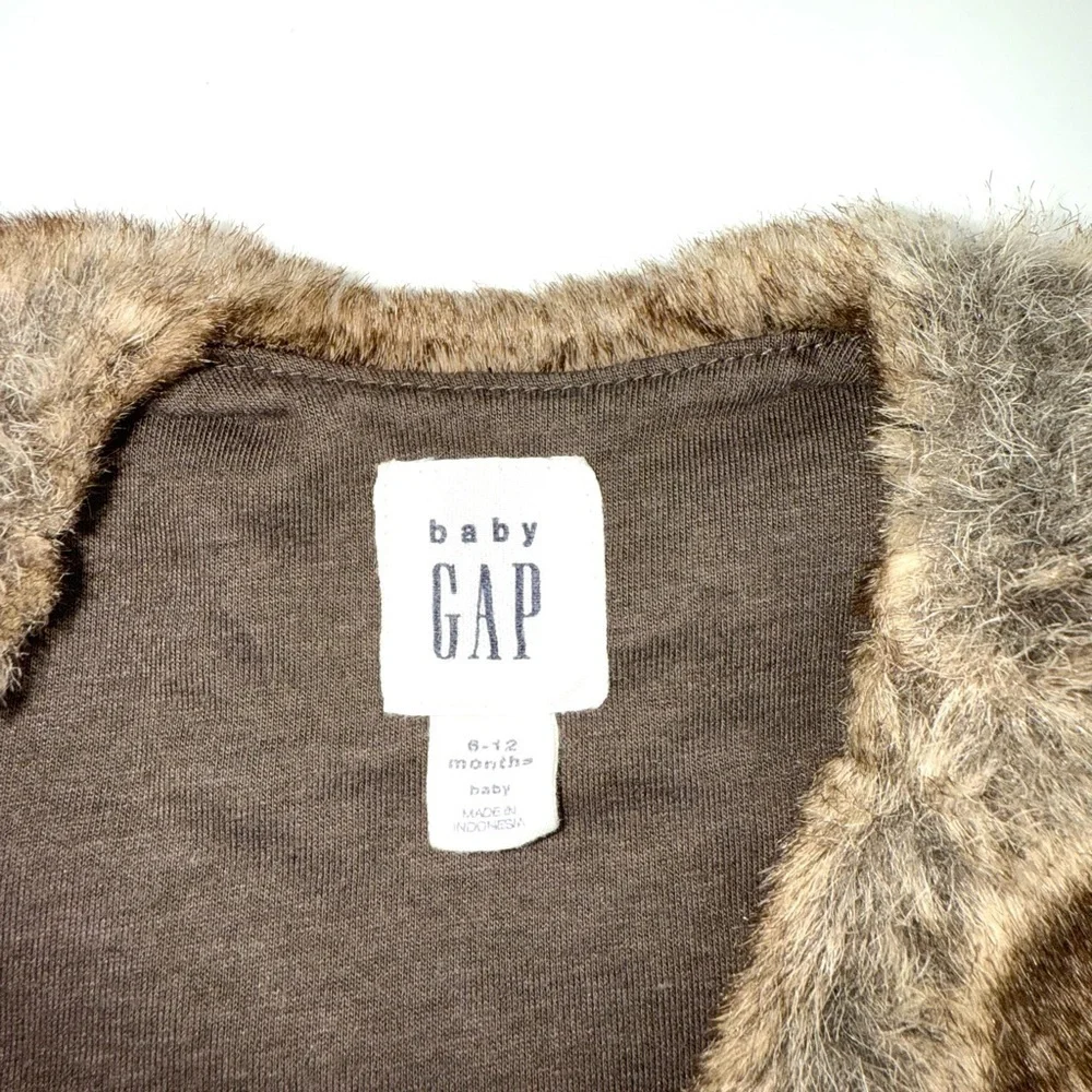 Baby Gap Girl Faux Fur Vest